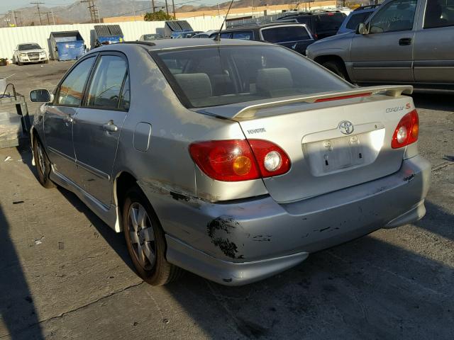 1NXBR32E73Z024992 - 2003 TOYOTA COROLLA SILVER photo 3