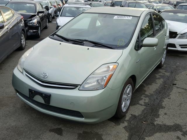 JTDKB20UX83374174 - 2008 TOYOTA PRIUS GREEN photo 2