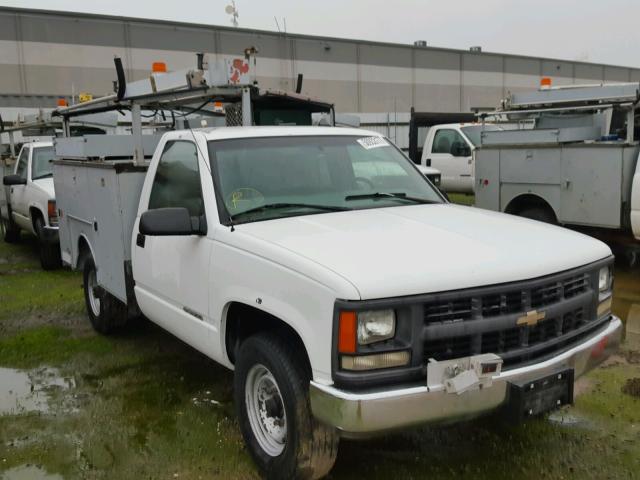 1GBGC34R7YR227634 - 2000 CHEVROLET C3500 WHITE photo 1