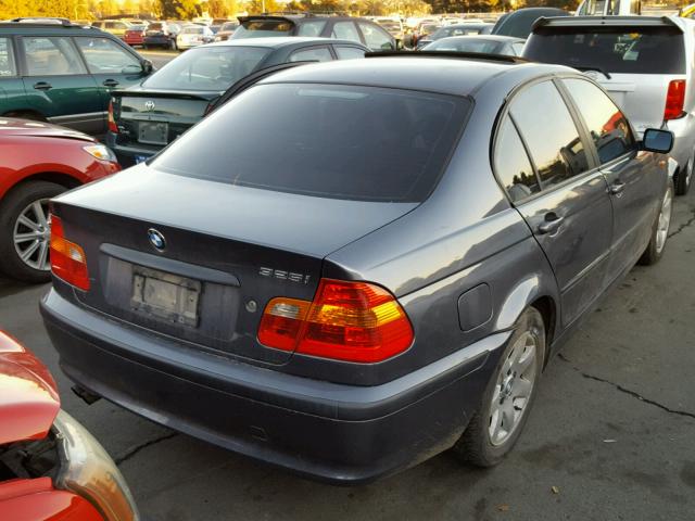 WBAET37412NG84425 - 2002 BMW 325 I GRAY photo 4