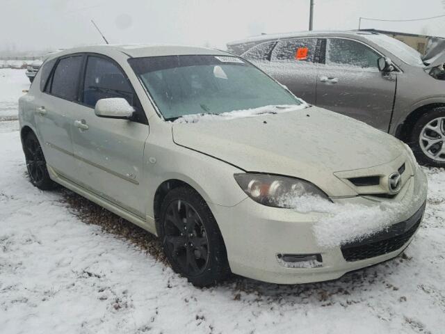 JM1BK344781122555 - 2008 MAZDA 3 HATCHBAC GREEN photo 1