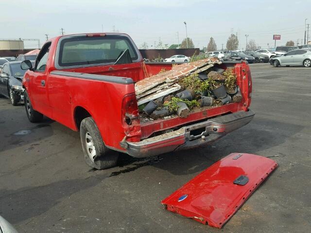 1FTEF2769VKB93707 - 1997 FORD F250 RED photo 3