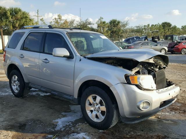 1FMCU0E77AKD09649 - 2010 FORD ESCAPE LIM SILVER photo 1