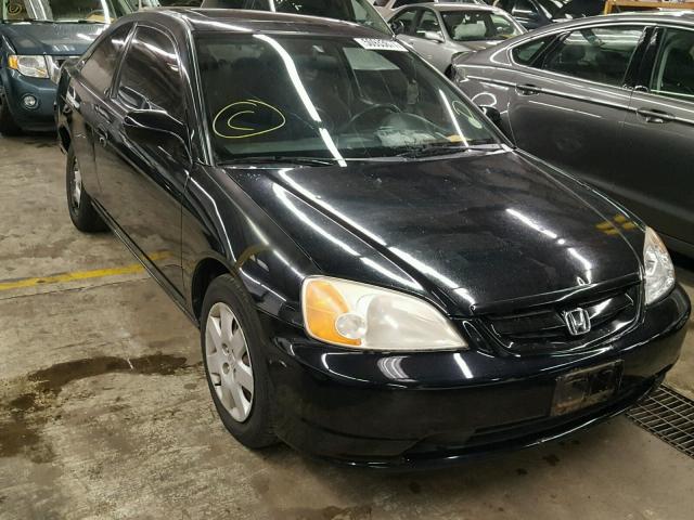 1HGEM21072L007793 - 2002 HONDA CIVIC EX შავი ფოტო 1