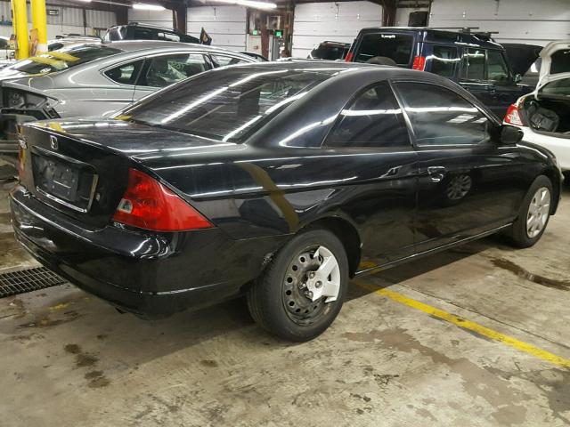 1HGEM21072L007793 - 2002 HONDA CIVIC EX შავი ფოტო 4