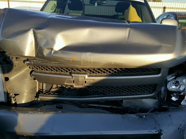 1GCEC14J98Z145793 - 2008 CHEVROLET SILVERADO CHARCOAL photo 7