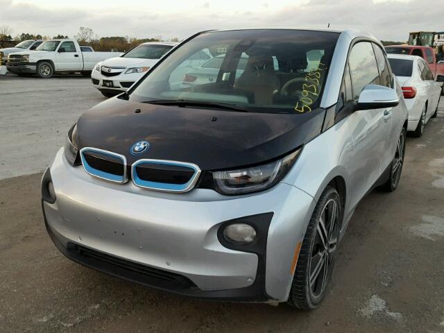 WBY1Z4C52EV272924 - 2014 BMW I3 REX SILVER photo 2