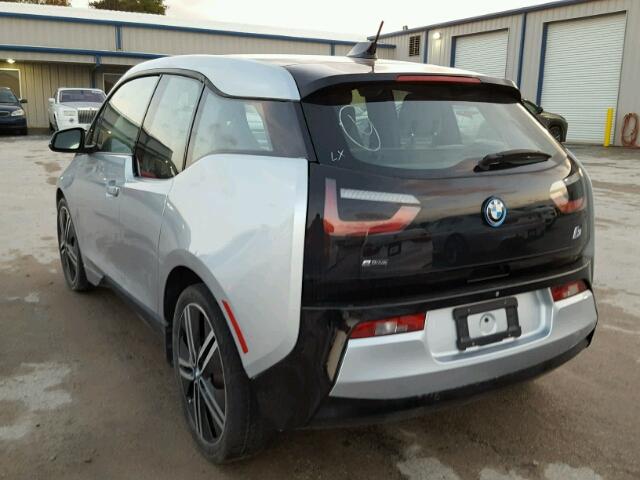 WBY1Z4C52EV272924 - 2014 BMW I3 REX SILVER photo 3