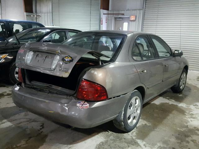 3N1CB51D24L918740 - 2004 NISSAN SENTRA 1.8 GRAY photo 4