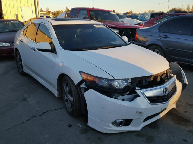 JH4CU2E87DC003945 - 2013 ACURA TSX SE WHITE photo 1