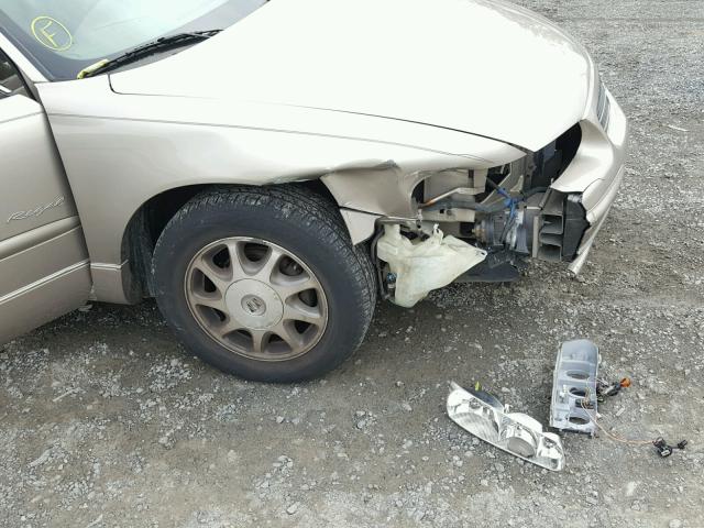 2G4WB52K5X1616285 - 1999 BUICK REGAL LS TAN photo 9