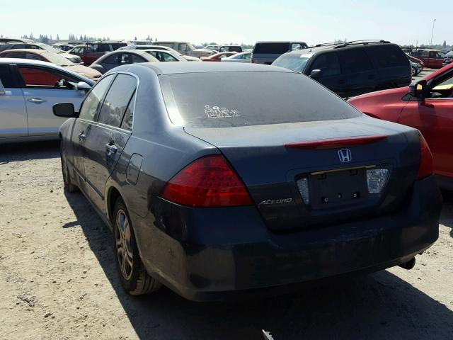 1HGCM56316A129014 - 2006 HONDA ACCORD SE BLUE photo 3