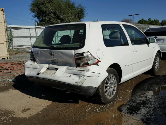 9BWBL61J654029468 - 2005 VOLKSWAGEN GOLF GL WHITE photo 4