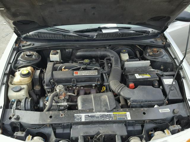 1G8ZK52782Z161326 - 2002 SATURN SL2 GRAY photo 7