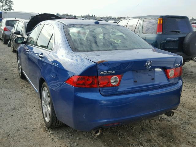 JH4CL96885C006753 - 2005 ACURA TSX BLUE photo 3