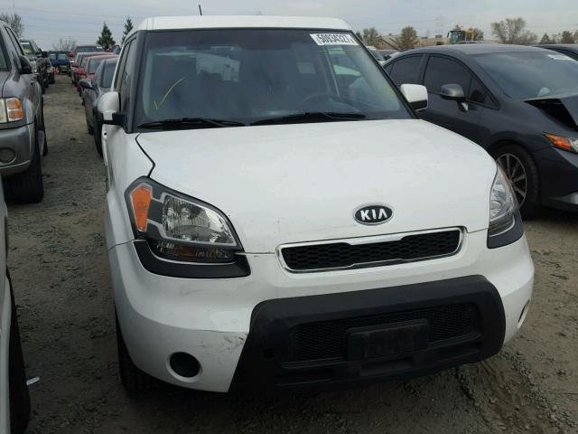 KNDJT2A28B7716260 - 2011 KIA SOUL + WHITE photo 1