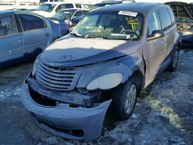 3A4FY58B47T611825 - 2007 CHRYSLER PT CRUISER BLUE photo 2