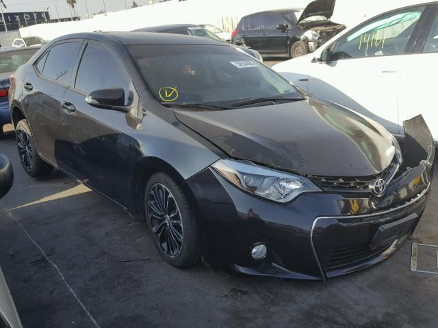 5YFBURHE2EP178247 - 2014 TOYOTA COROLLA L BLACK photo 1