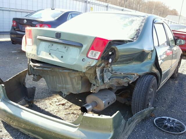 2HGES15563H516651 - 2003 HONDA CIVIC LX GREEN photo 9