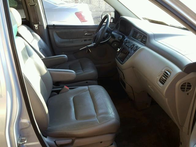 5FNRL18072B046714 - 2002 HONDA ODYSSEY EX SILVER photo 5