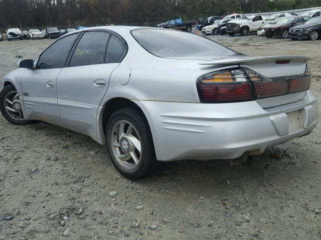 1G2HZ541214126657 - 2001 PONTIAC BONNEVILLE SILVER photo 3