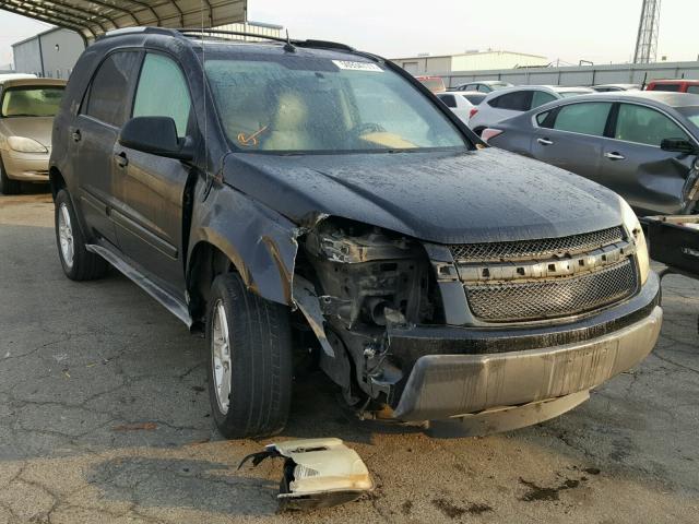 2CNDL63F756154291 - 2005 CHEVROLET EQUINOX LT BLACK photo 1