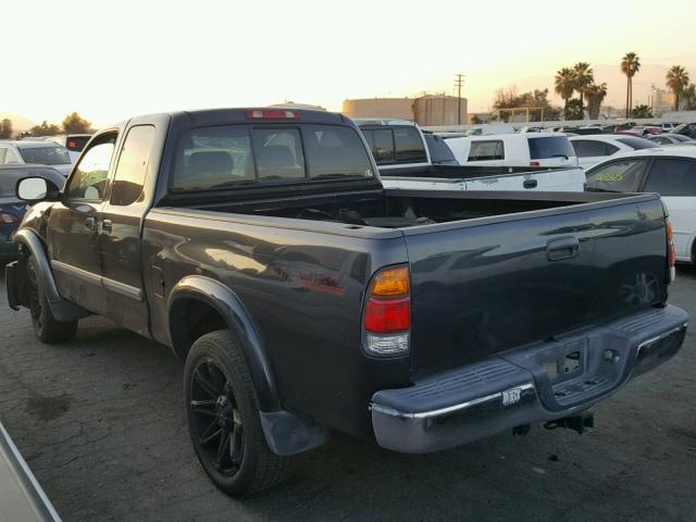 5TBBT441X3S398340 - 2003 TOYOTA TUNDRA ACC CHARCOAL photo 3