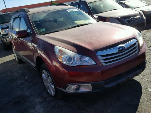 4S4BRBFCXC1254465 - 2012 SUBARU OUTBACK 2. RED photo 1