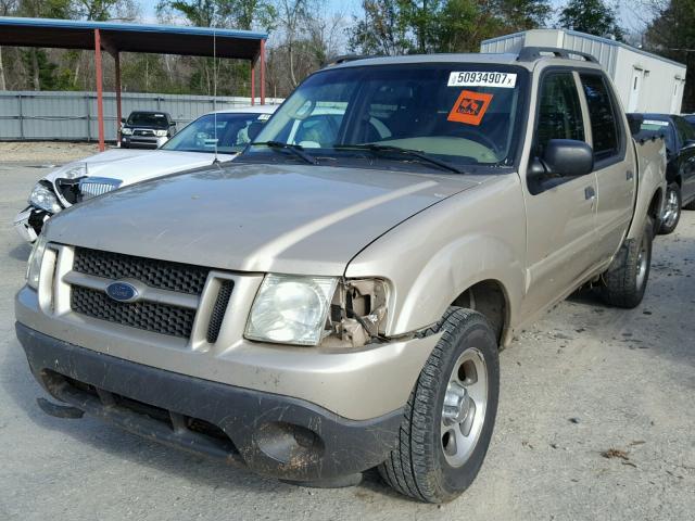 1FMZU67K15UA28911 - 2005 FORD EXPLORER S BEIGE photo 2