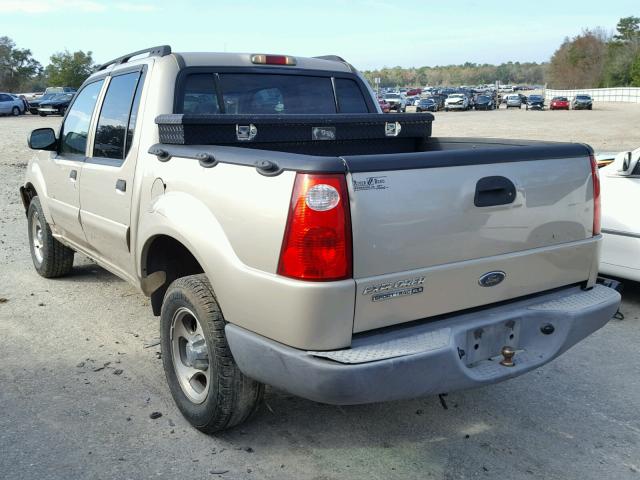 1FMZU67K15UA28911 - 2005 FORD EXPLORER S BEIGE photo 3