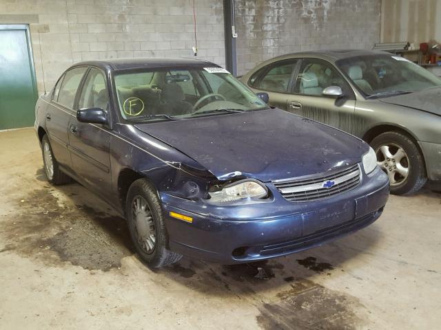 1G1ND52JX16118044 - 2001 CHEVROLET MALIBU BLUE photo 1