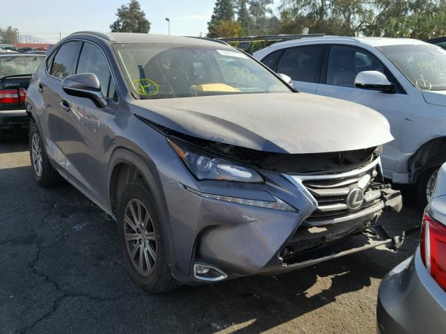 JTJYARBZ2G2048840 - 2016 LEXUS NX 200T GRAY photo 1