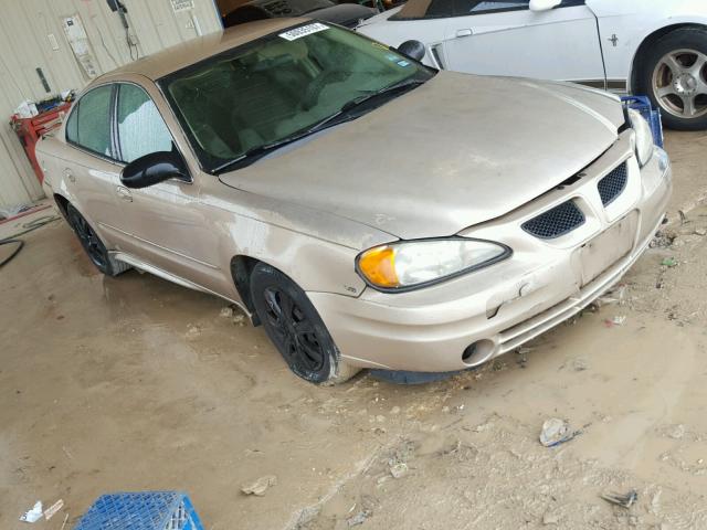 1G2NE52E95M175333 - 2005 PONTIAC GRAND AM S GOLD photo 1