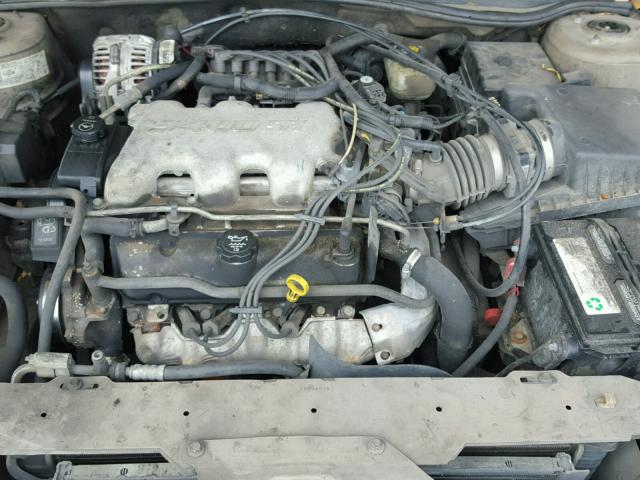 1G2NE52E95M175333 - 2005 PONTIAC GRAND AM S GOLD photo 7