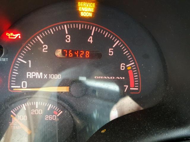 1G2NE52E95M175333 - 2005 PONTIAC GRAND AM S 金色 照片 8