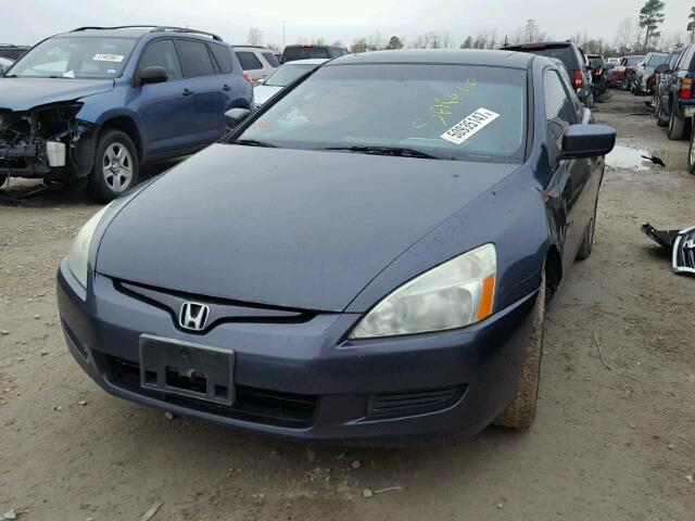 1HGCM72705A002175 - 2005 HONDA ACCORD EX BLUE photo 2