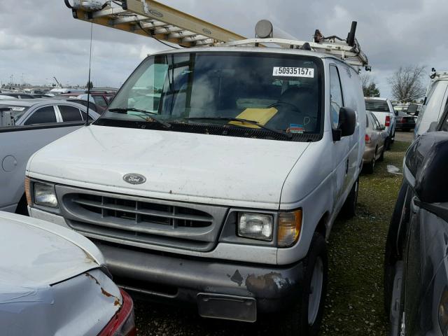 1FTNE2421YHB50985 - 2000 FORD ECONOLINE WHITE photo 2