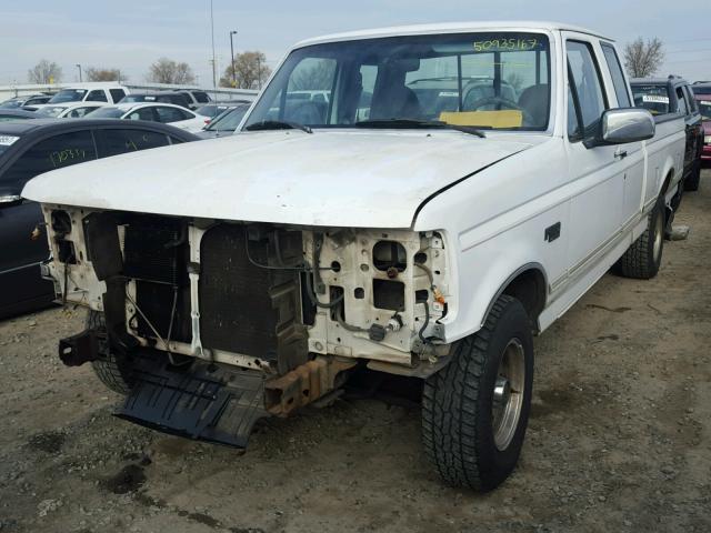 1FTEX15N6SKC23663 - 1995 FORD F150 WHITE photo 2