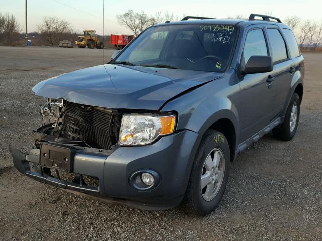 1FMCU0D75CKC84514 - 2012 FORD ESCAPE XLT TEAL photo 2