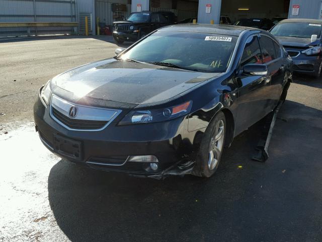 19UUA9F5XDA004385 - 2013 ACURA TL TECH BLACK photo 2