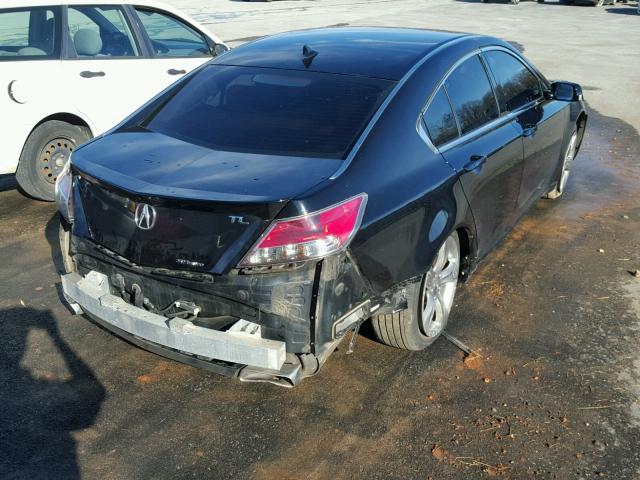 19UUA9F5XDA004385 - 2013 ACURA TL TECH BLACK photo 4