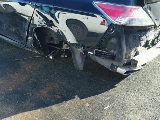 19UUA9F5XDA004385 - 2013 ACURA TL TECH BLACK photo 9