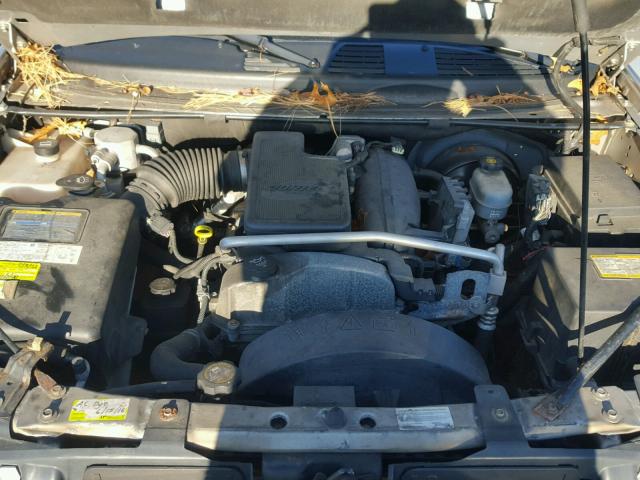 1GKET16S066102789 - 2006 GMC ENVOY XL GRAY photo 7