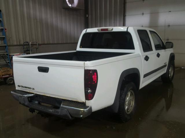 1GCDT136848114303 - 2004 CHEVROLET COLORADO WHITE photo 4