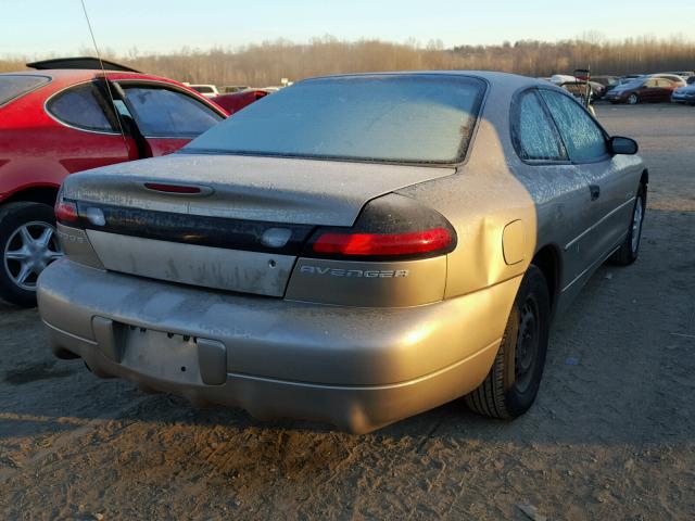 4B3AU42Y9WE127618 - 1998 DODGE AVENGER BA TAN photo 4