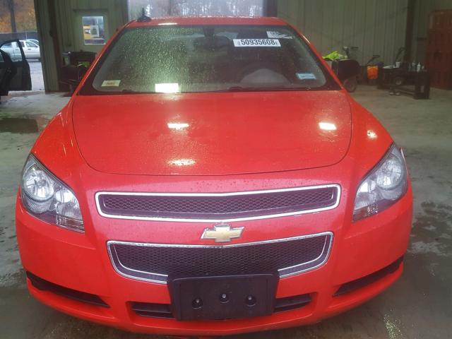 1G1ZB5E17BF170641 - 2011 CHEVROLET MALIBU LS Qırmızı foto 9
