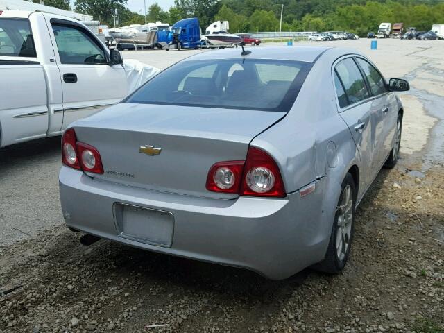 1G1ZE5EB7AF325431 - 2010 CHEVROLET MALIBU LTZ SILVER photo 4