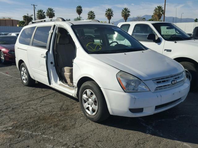 KNDMB233X96279089 - 2009 KIA SEDONA EX WHITE photo 1