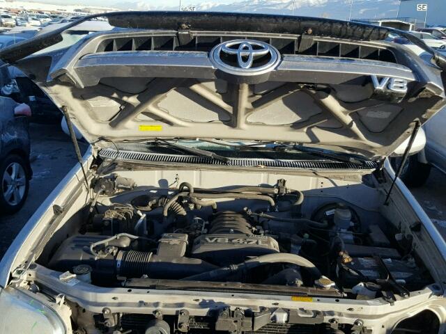 5TDBT44A75S241116 - 2005 TOYOTA SEQUOIA SR GRAY photo 7