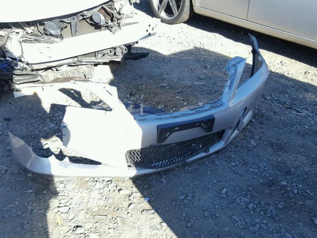 JTHFE2C27A2503856 - 2010 LEXUS IS 350 SILVER photo 9